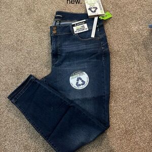 d. jeans women’s Indigo Slim Straight Jeans Sz 18w